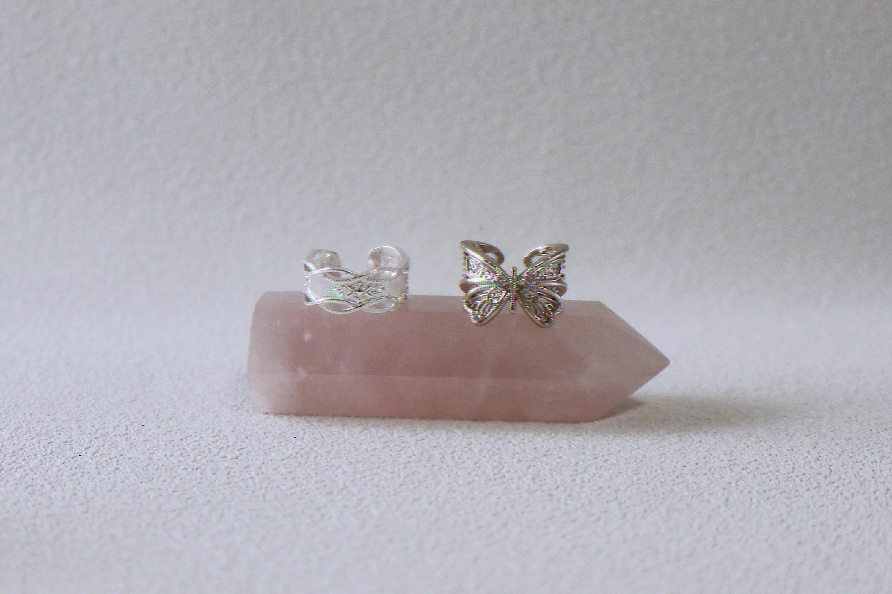 The Dreaming Butterfly. Vintage-style Openwork Antique Silver Ring