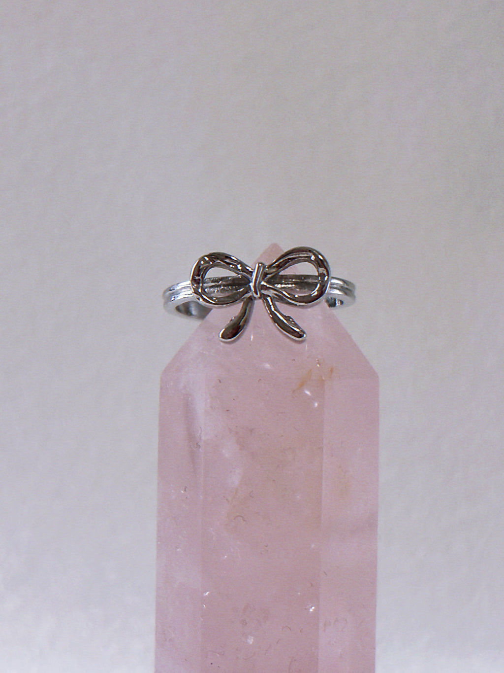 Renew – Bow & Butterfly Band Ring Set
